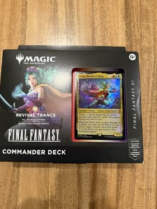 Wizards MTG Final Fantasy Revival Trance Commander Deck Terra 100c 2025 EN 13+