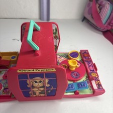 POUND PURRIES CARRYING CASE BEAUTY PARLOR TRACK PLAYSET 1995 Toy