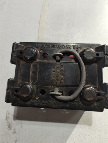 #796 Used Wadsworth 60 Amp 240 VAC Fusible Pullout 