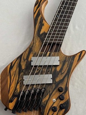 Ibanez EHB1675MS -Natural Flat- Used Panga Panga fingerboard 5 string w/Gig case