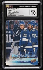 2016-17 Upper Deck UD Canvas Young Guns Brayden Point #C233 CGC 10 Gem Mint 0t89
