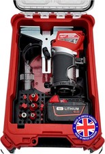 Milwaukee Packout Compatible Router M18 Insert Inlay Organiser UK Made