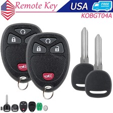 2 For 2006-2010 Chevrolet Hhr 2005-2008 Uplander Remote Fob Kobgt04a Chip Key 2 For 2006-2010 Chevrolet Hhr 2005-2008 Uplander Remote Fob Kobgt04a Chip Key