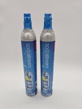 SodaStream 60L CO2 Cylinder Canister 2 Pack New/Sealed 2029 Screw Carbonation