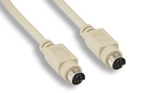 10FT KEYBOARD-MOUSE Cable MINIDIN6 Male to Male PS2