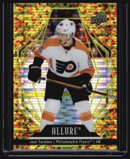 2022-23 Upper Deck Allure #14 Joel Farabee Glitter Bomb Gold #/199