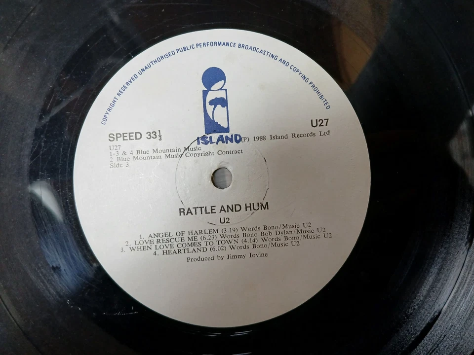 U2 RARE Zimbabwe Press Rattle & Hum , Prince , Madonna, Police, Duran , Mode - Image 4 of 4