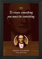 To create something you Framed Wall Art Poster Canvas Print Picture