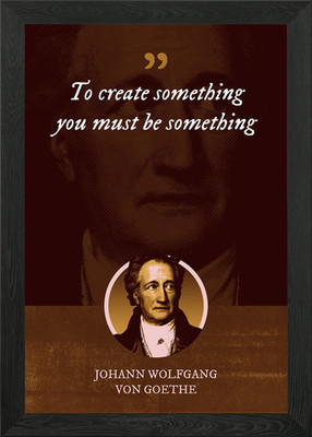 To create something you Framed Wall Art Poster Canvas Print Picture