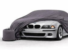 Ganzgarage Indoor Stretch Cover Carcover f�r BMW 5er E34 Touring Grau