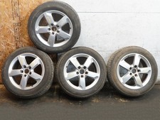 09-13 Audi Q7 4l Wheel Rim Cu0 19x8.5j Et62 5-130mm 5 Spoke Alloy Set Of 4 Oem