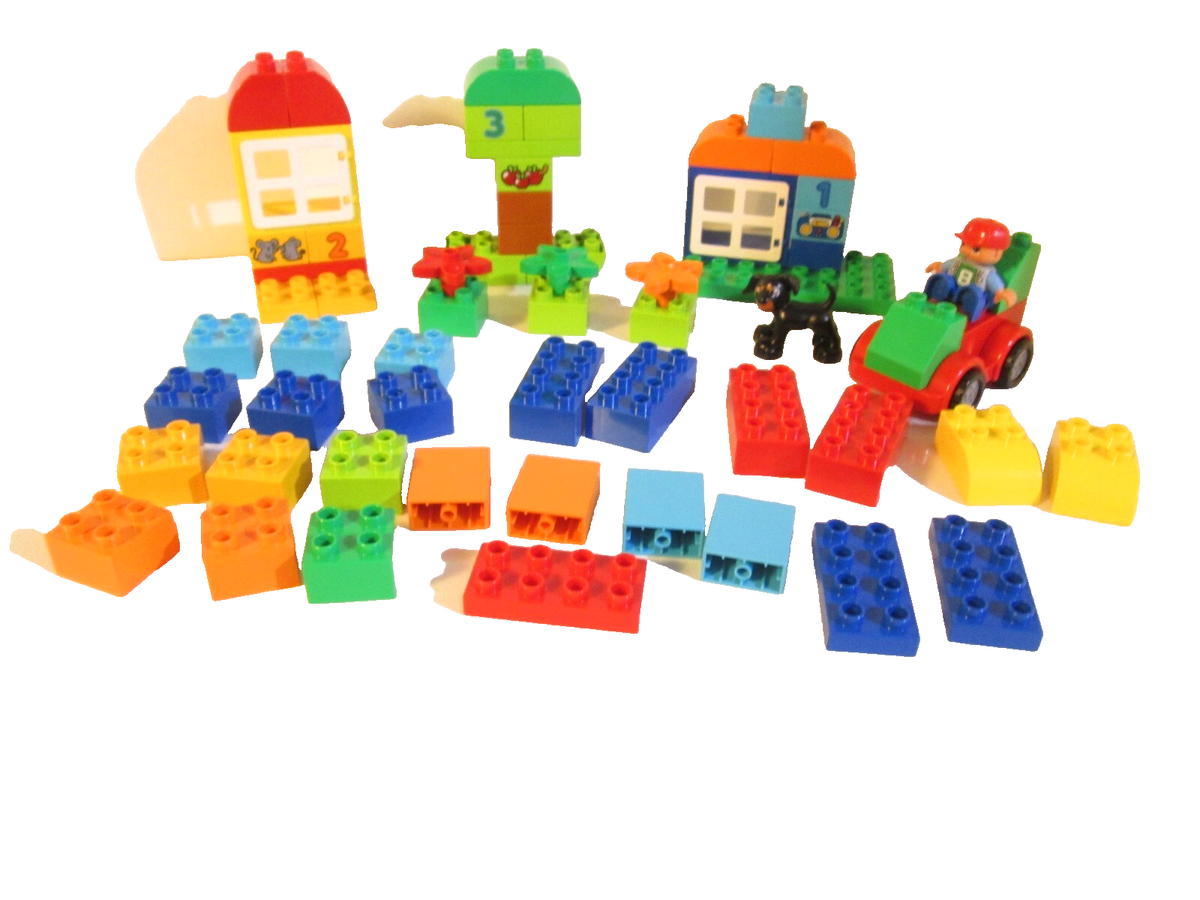 レゴ BASIC / SYSTEM / duplo（約600ピース）ケース付き Lego Duplo Basic Set 5486-1 Fun With Duplo Bricks 100