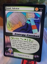 DBZ Dragonball Ball Z FOIL Good Advice Preview 4 CCG Unlimited Frieza Saga LP