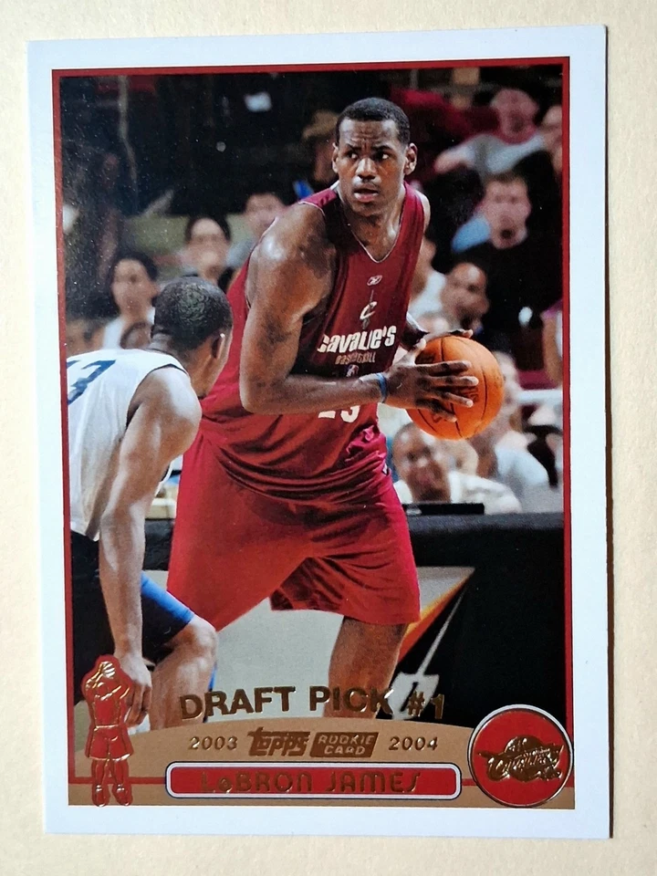2003-04 LeBron James Topps Collection Rookie #221 - Image 4 of 4