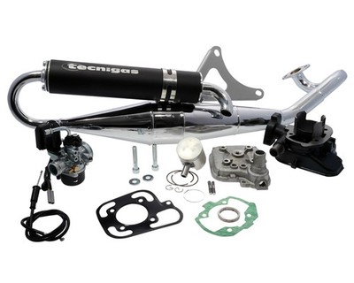 70ccm Tuningkit 2Extreme Tecnigas Next R 17,5mm Vergaser für PEUGEOT Jet Force