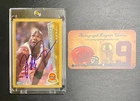 Michael Jordan Signed Card With COA (121117) (Bulls)