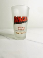 Toon Tumblers ANGEL Frosted Pint 16 oz Glass PopFun Marvel Comics 2006