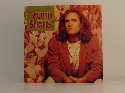 CURTIS STIGERS I WONDER WHY (1) (78) 2 Track 7'' Single including Picture Sleeve 