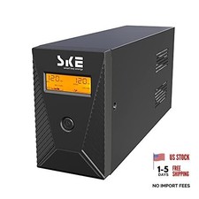 Ups Battery Backup and Surge Protector,Computer Uninterruptible 600VA/360W