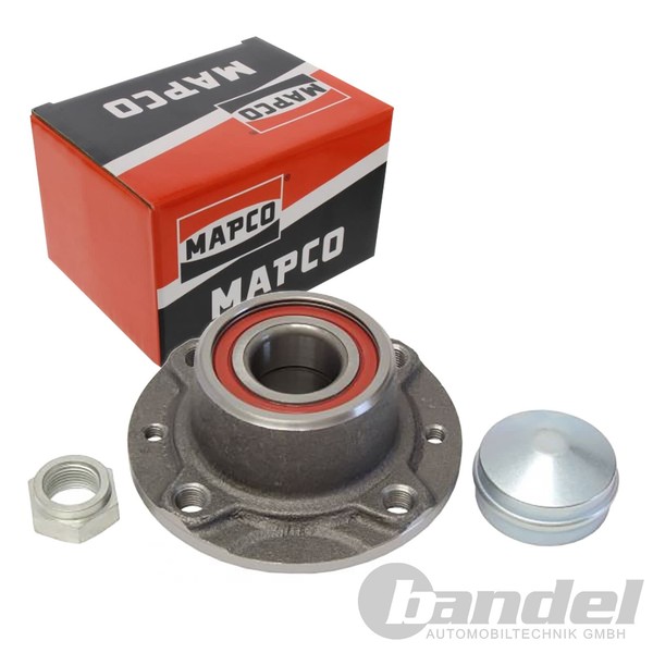 Mapco Radlagersatz Hinten Passend FüR Autobianchi A Y10 Fiat 127 128 Cinquecento-image