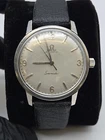 Vintage Omega Seamaster 34mm Silver Dial Mens Watch 165.002