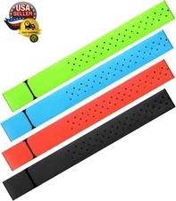 4 Pcs 14. 2 X 0. 8 Inch Replacement Heart Rate Monitor Band, Soft Heart Rate Arm