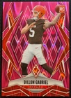 2025 Panini Phoenix Football Pink Seismic Dillon Gabriel #175