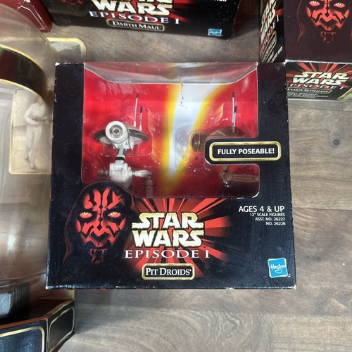 Huge Joblot Vintage Star Wars Episode 1 Boxed Toys Some New Old Stock & Rare ++ - Picture 16 of 21