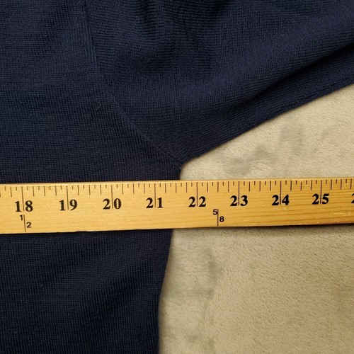 Vintage Pendleton Sweater Mens XL Blue 100% Wool Classic Crewneck Made in USA - Picture 11 of 11