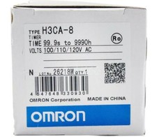 OMRON H3CA-8 Timer 100/110/120VAC NEW IN BOX