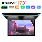 17.3" Car Roof Ceiling Flip Down Overhead Monitor 1080P Video TV Player USB HDMI