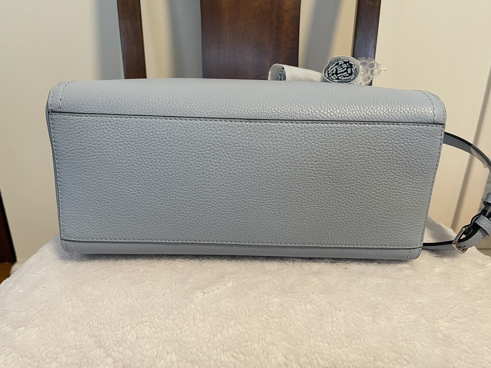 Kate Spade blue ocean fog genuine leather handbag Retail: $399~ NWT~
