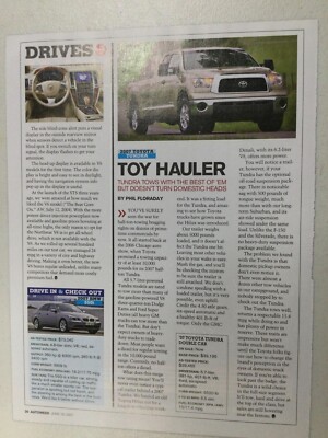 MISC2491 Vintage Article 2007 Toyota Tundra Double Cab oy Hauler 6-18-07 1 page