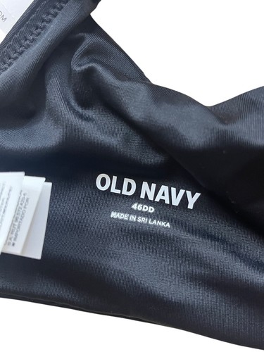 Old Navy Womens Bra 46DDD NWT Black Solid Underwired Padded Opaque - Picture 7 of 8