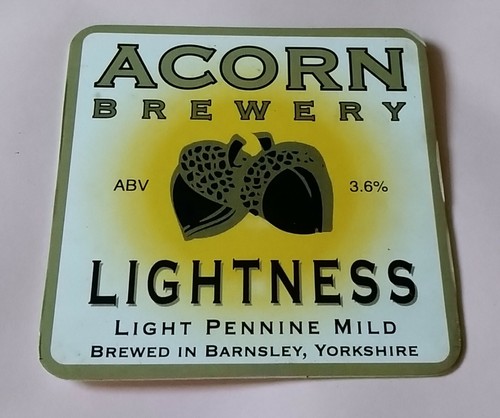 EICHEL BRAUEREI LEICHTIGKEIT PENNINE MILD ALE BIER PUMPE GRIFF CLIP ABZEICHEN 3,6 % ABV AB