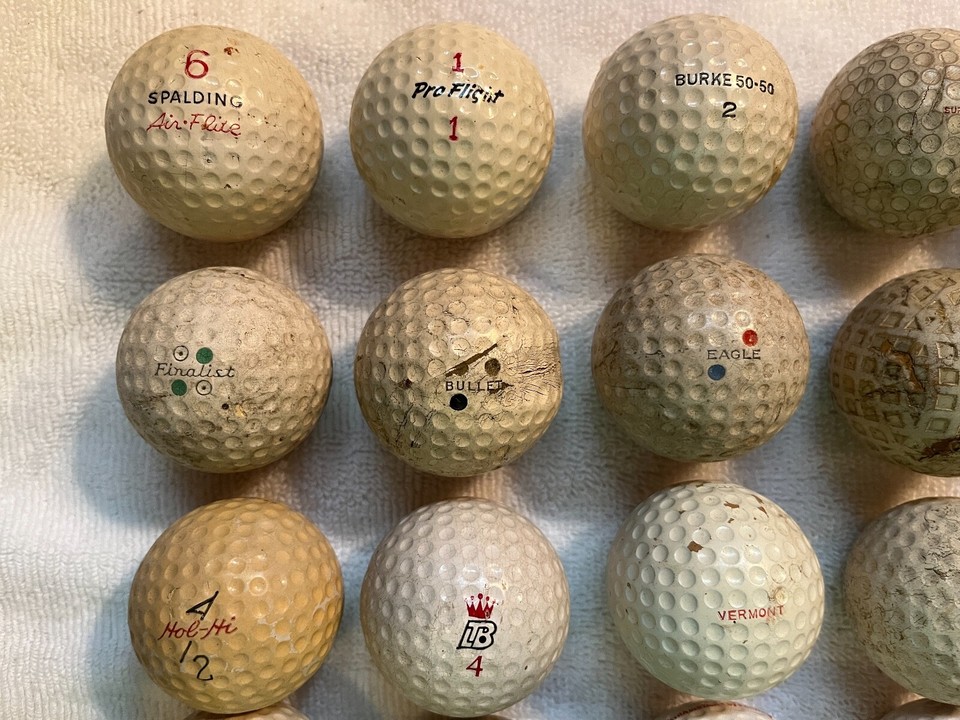 Various Vintage Golf Balls eBay
