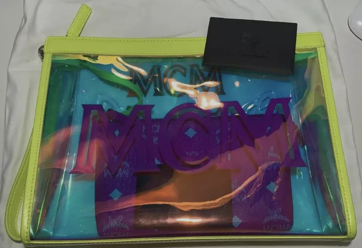 Mcm top hologram bag