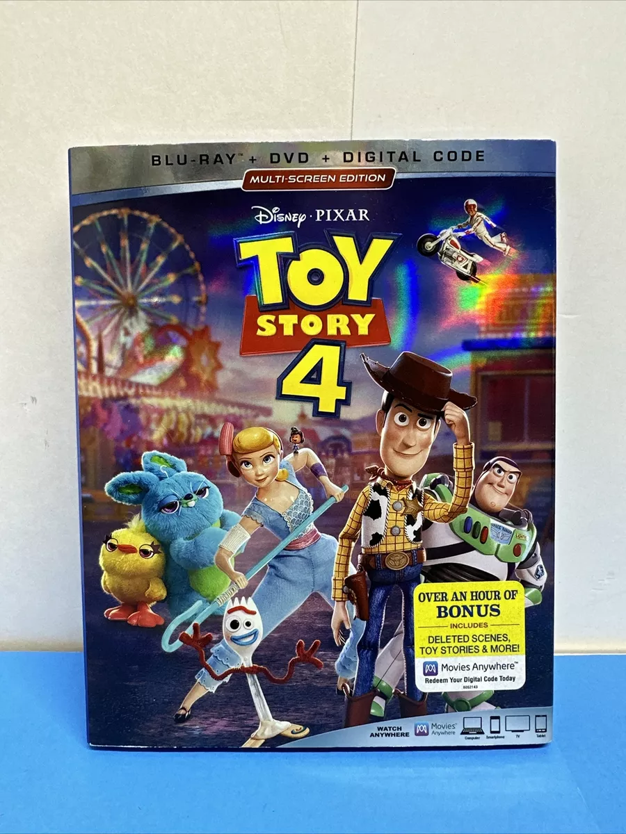 Toy Story: 4-Movie Collection (Blu-Ray + DVD + Digital Code)