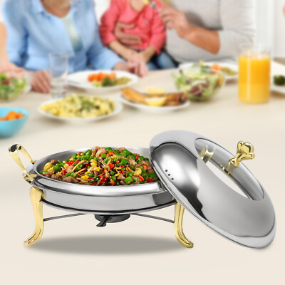 Food Container Warmer Buffet Server Stainless Steel Catering Chafer Chafing