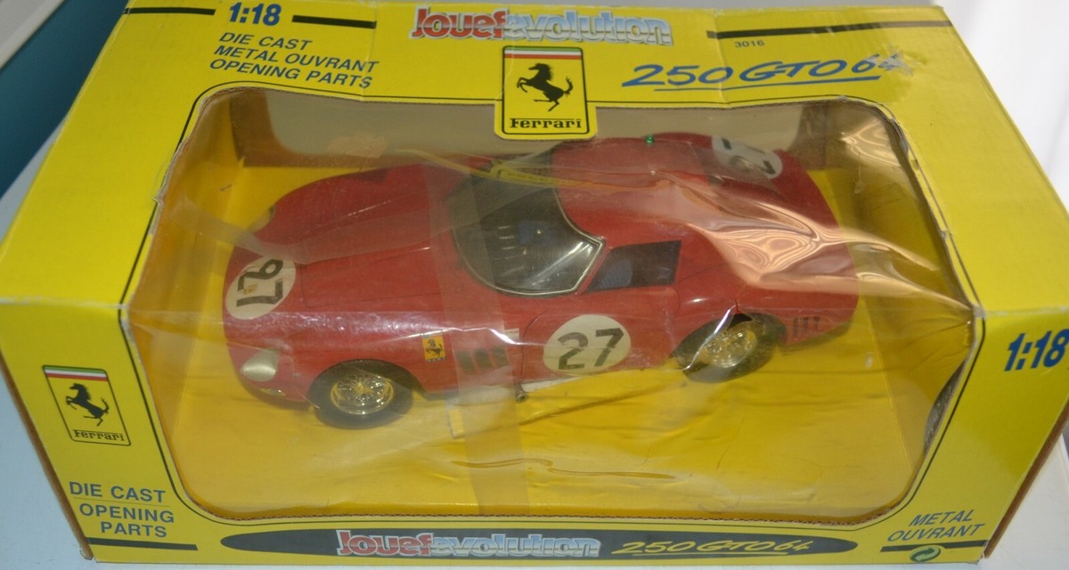 Jouef Evolution Ferrari 250 GTO '64 3016 1:18 Die Cast | eBay