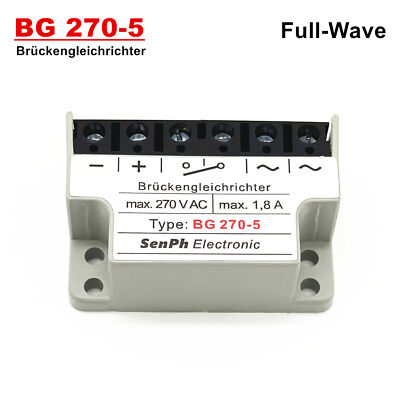 SENPH Brückengleichrichter Type: BG 270-5 270VAC 1,8A Full-Wave rectifier module