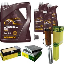 MANN Inspektionspaket 9L MANNOL Diesel TDI 5W-30 f�r BMW 5er Touring M550d