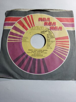 John Denver - Baby, You Look Good To Me Tonight -RCA PROMO VG+ F95