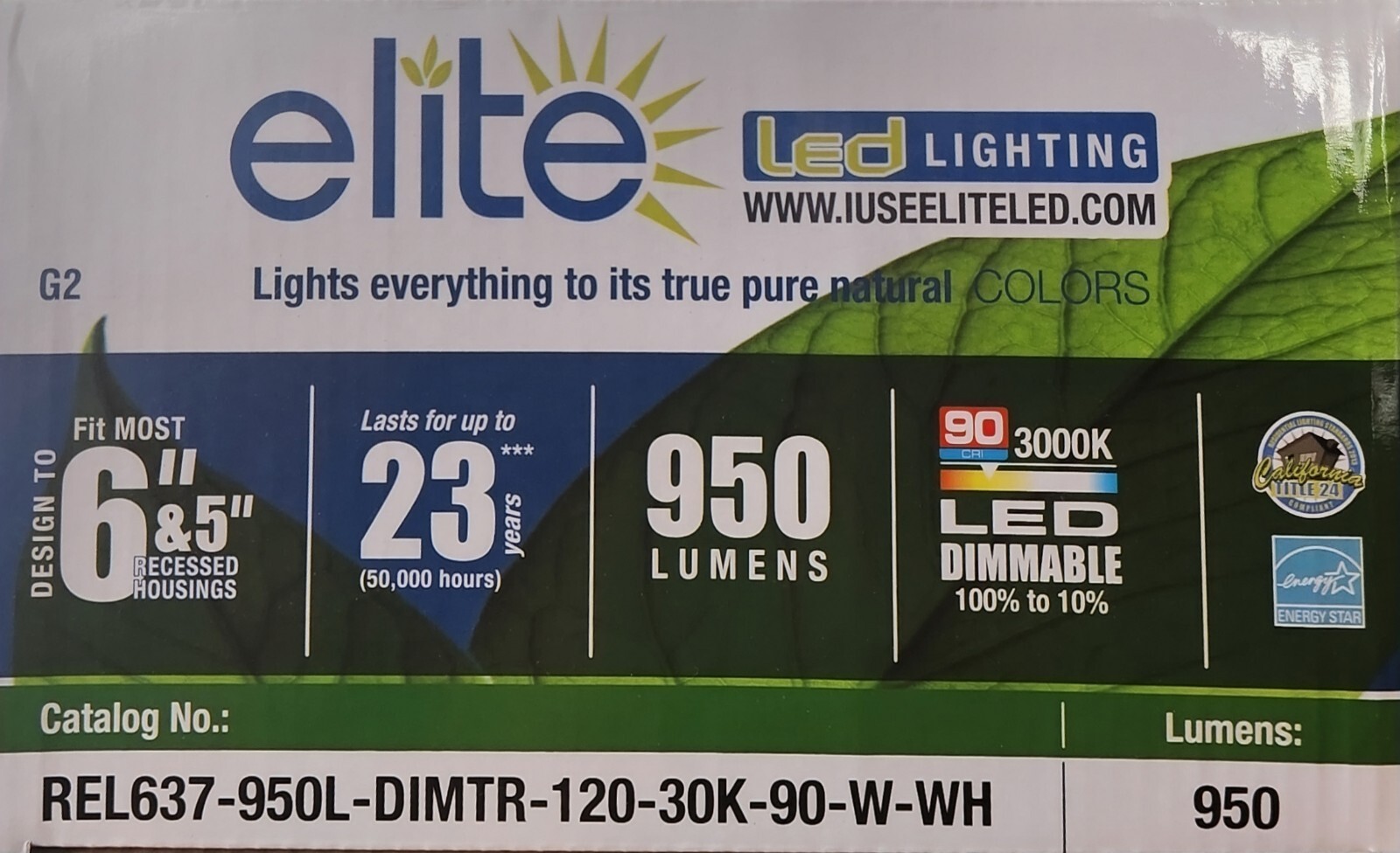 Elite Led Lighting Fits most 6
