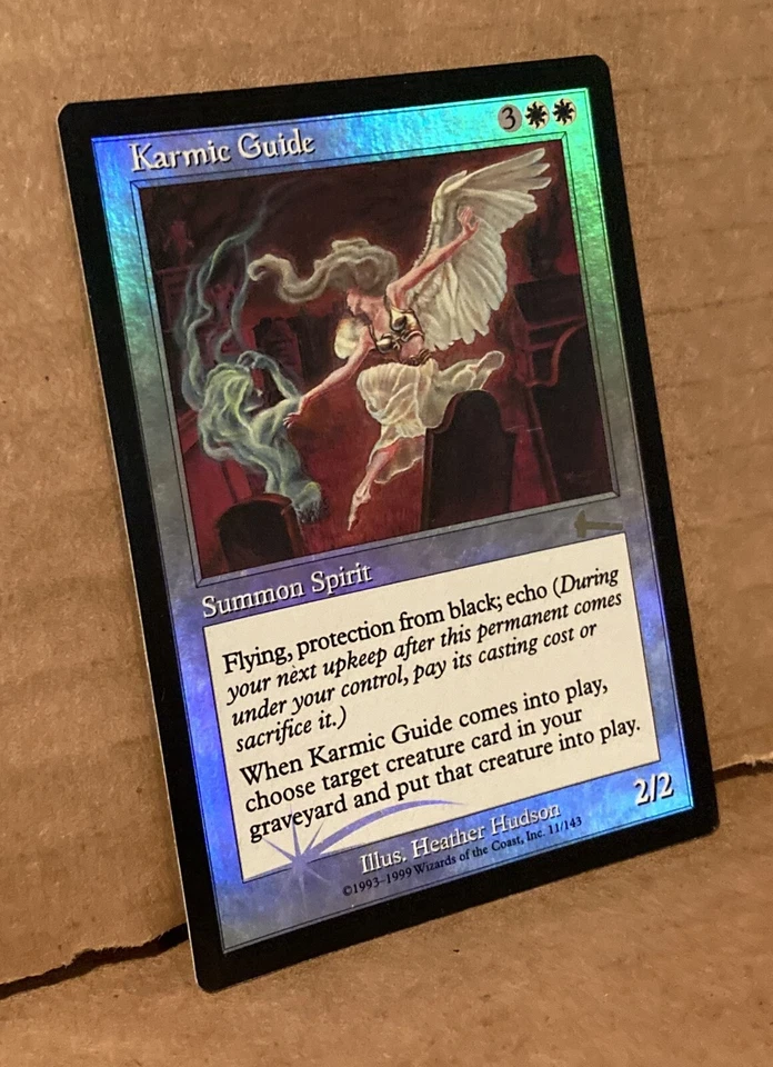 Urzas Legacy Karmic Guide foil  RARE! - Image 3 of 4