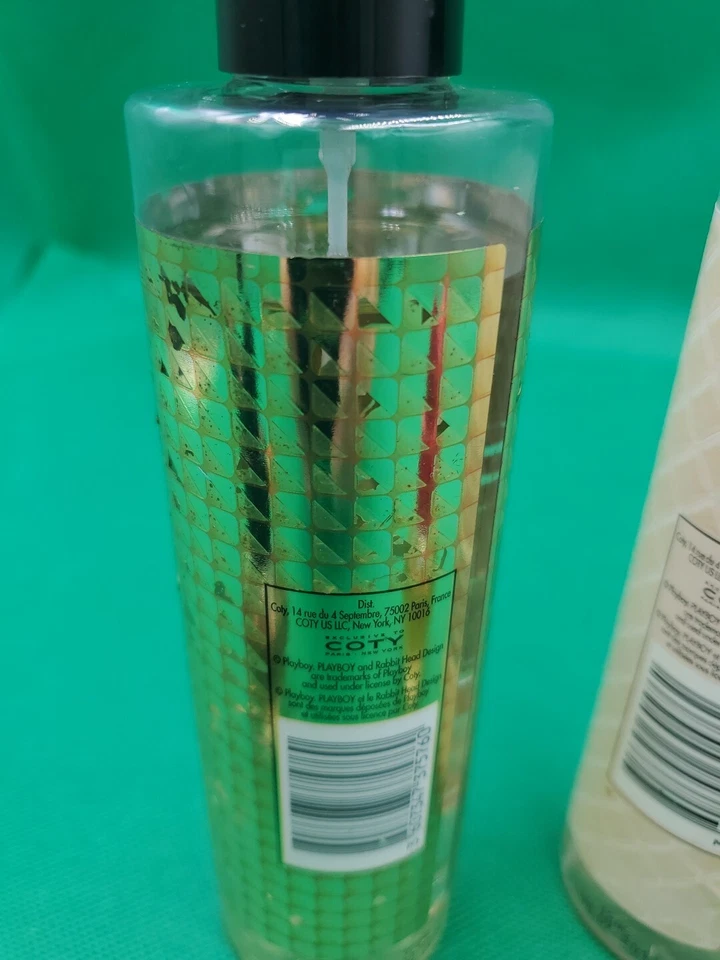 LOTE DE COLECCIÓN PLAYBOY BUNNY MUJER EAU DE TOILETTE SPRAY COTY PERFUME + NIEBLA CORPORAL USADO EN EXCELENTE ESTADO Foto 4 de 4