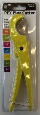 Apollo PEX 1/4 in To 1 1/2 in Plastic Pipe And Tubing Cutter Model 69PTKC001