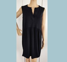 NEXT Dress Size UK 10 Black Occasion Shift Mini Sleeveless Maternity
