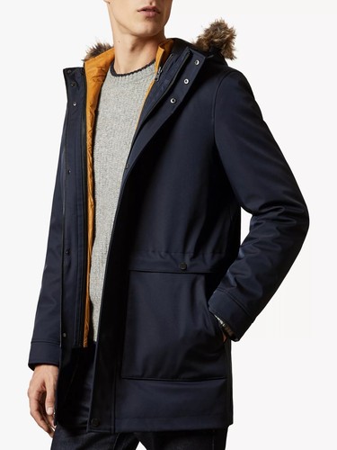 TED BAKER MEN'S BRYTUN 3 IN 1 HOODED 
