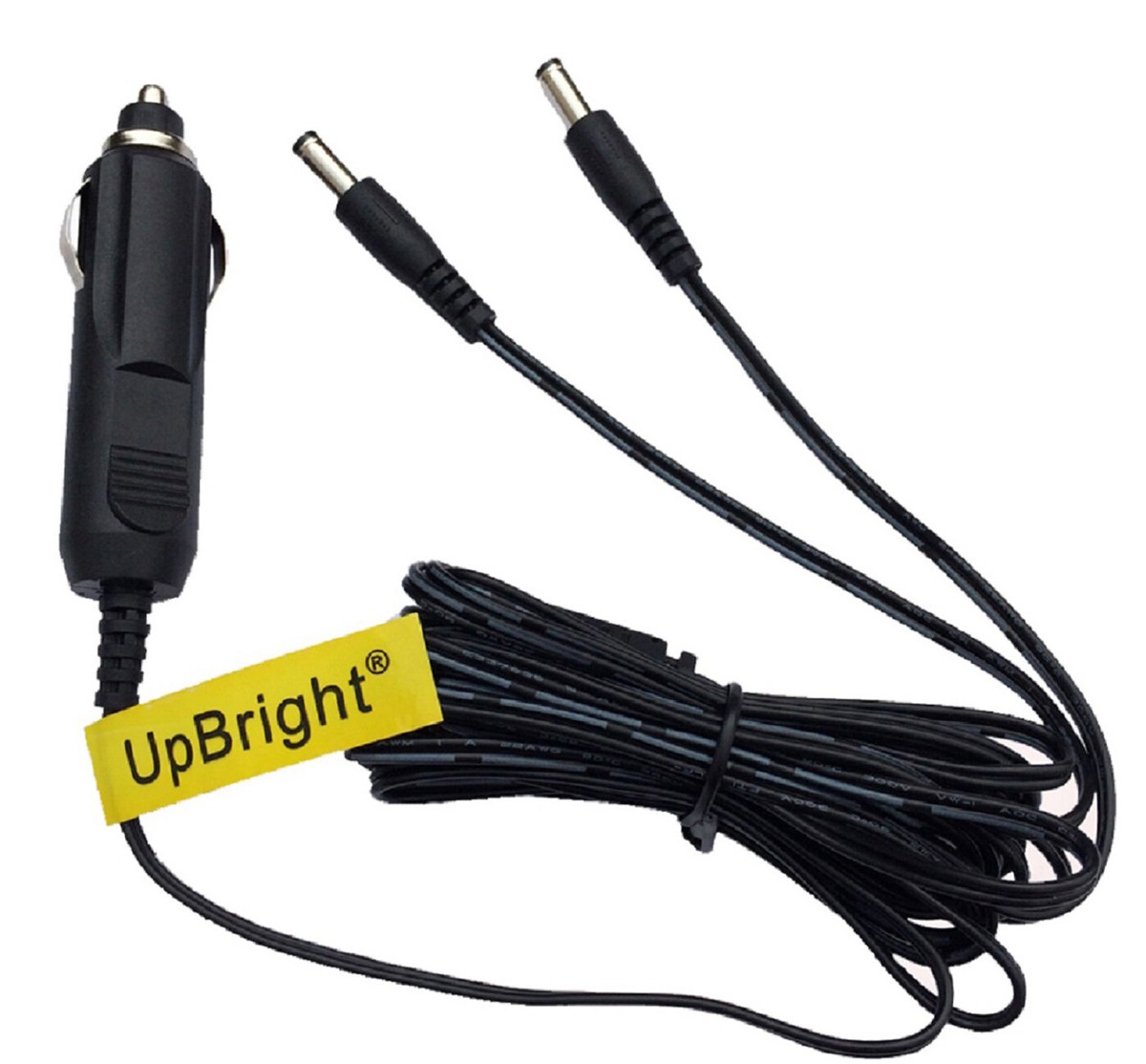 cigarette lighter adapter for dvd player PwrON Car DC Replacement RCA DRC630N Portable Dual-Screen Auto Vehicle Boat RV Plug Power Supply Cord Charger Clore jumper battery 24W 12V Universal Car Charger